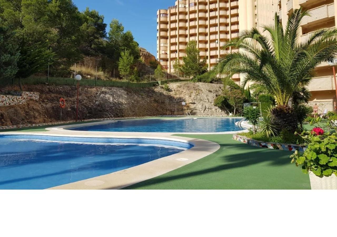 Apartamento Cumbre Loix, Con Parking Privado Y Wifi Gratis Benidorm Kültér fotó