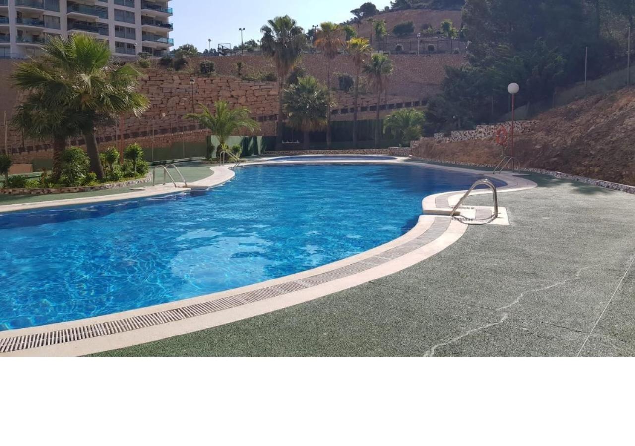 Apartamento Cumbre Loix, Con Parking Privado Y Wifi Gratis Benidorm Kültér fotó